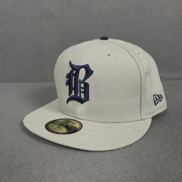New Era Other - Benny Gold "DoughBoy" 5950 Cap 7 3/4 New Era Light Gray 59Fifty Hat